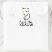 Sla de Koala's Sticker op (Tas)