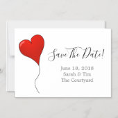 Sla de magnetische kaart van de Datum op Magnetische Uitnodiging (Voorkant)