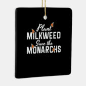 Sla de Monarchvlinder op Keramisch Ornament (Rechts)