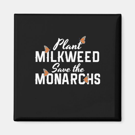 Sla de Monarchvlinder op Magneet (Voorkant)
