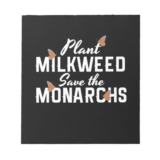 Sla de Monarchvlinder op Notitieblok (Voorkant)