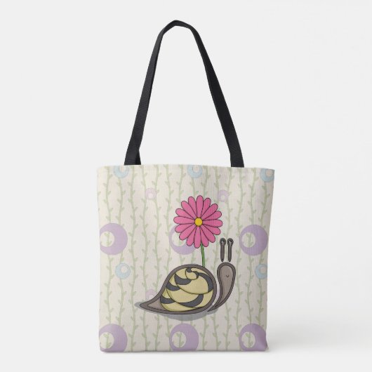 Sla de multifunctionele slak-tas op tote bag (Achterkant)