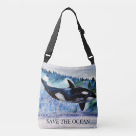 Sla de Ocean Custom All-Over-Print Bag op Crossbody Tas