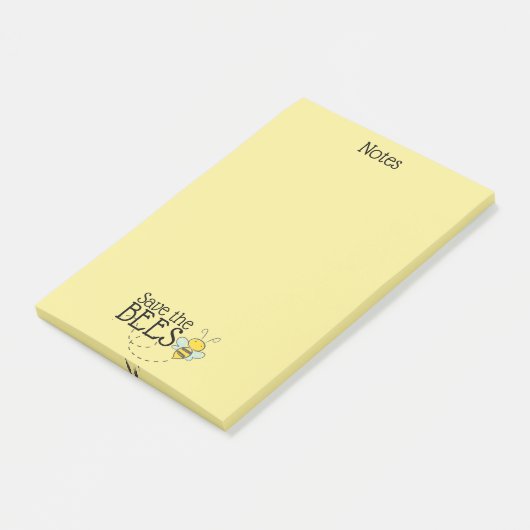 Sla de opmerkingen na de bijen op post-it® notes (Schuin)
