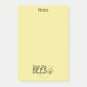 Sla de opmerkingen na de bijen op post-it® notes