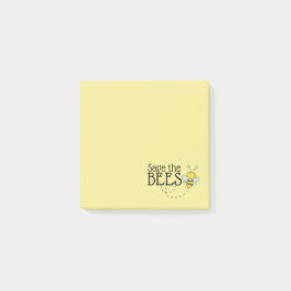 Sla de opmerkingen na de bijen op post-it® notes