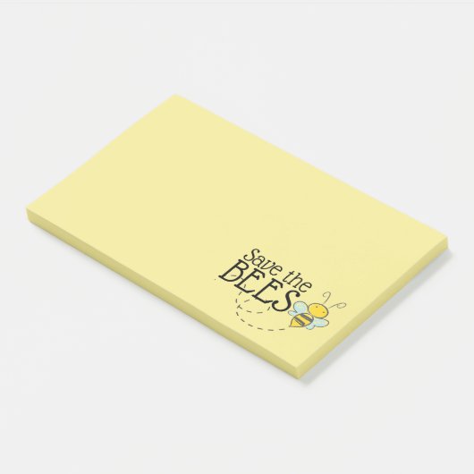 Sla de opmerkingen na de bijen op post-it® notes (Schuin)