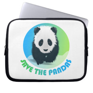 Sla de Pandas Laptop Bag op Sleeve