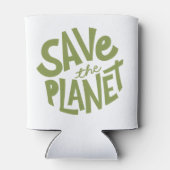 Sla de Planeet Eco Design op Blikjeskoeler (Achterkant)