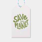 Sla de Planeet Eco Design op Cadeaulabel (Voorkant)