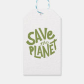 Sla de Planeet Eco Design op Cadeaulabel (Achterkant)