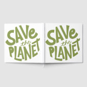 Sla de Planeet Eco Design op Gastenboek (Volledig)