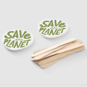 Sla de Planeet Eco Design op Handwaaier (Niet-gemonteerd)