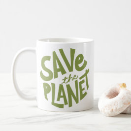 Sla de Planeet Eco Design op Koffiemok