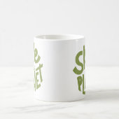 Sla de Planeet Eco Design op Koffiemok (Center)