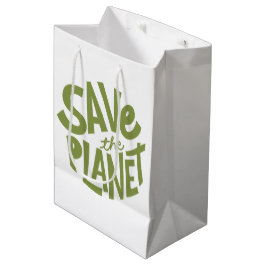 Sla de Planeet Eco Design op Medium Cadeauzakje
