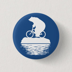 Sla de planeet op: Button voor poolBeren