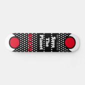 Sla de planeet op Skate Skateboard (Horizontaal)