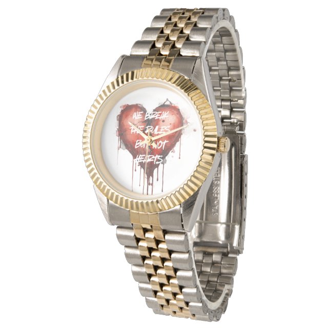 Sla de regels aan diggelen horloge (Gekanteld)