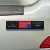 Sla de Republiek-bumpersticker op Bumpersticker (Op auto)