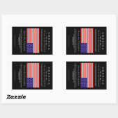 Sla de Republikeinse sticker op (Vel)