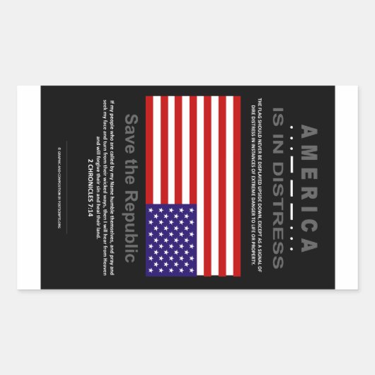 Sla de Republikeinse sticker op (Voorkant)