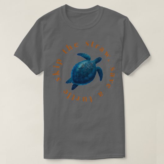 Sla de riem op Een schildpad opslaan T-shirt (Design voorkant)