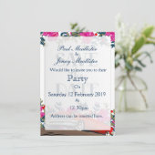 Sla de  rode auto op kaart (Staand voorkant)