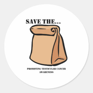 Sla de Sak op Ronde Sticker