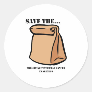 Sla de Sak op Ronde Sticker