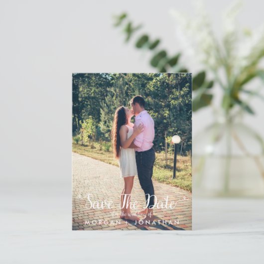 Sla de Sjabloon Datum Briefkaart op (Staand voorkant)