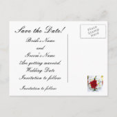 Sla de Sjabloon Datum Kaart op (Achterkant)