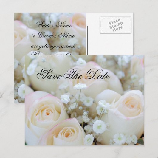 Sla de Sjabloon Datum na Kaart op (Voorkant / Achterkant)