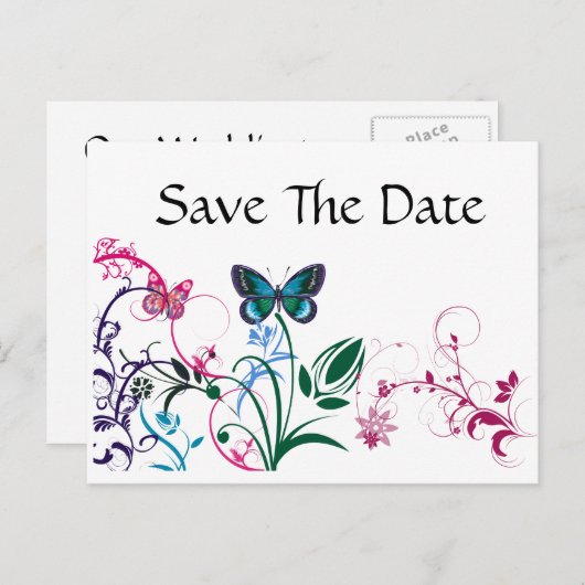 Sla de Sjabloon Datum na Kaart op (Voorkant / Achterkant)