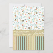 Sla de Sjabloon Datum op Kaart (Voorkant)