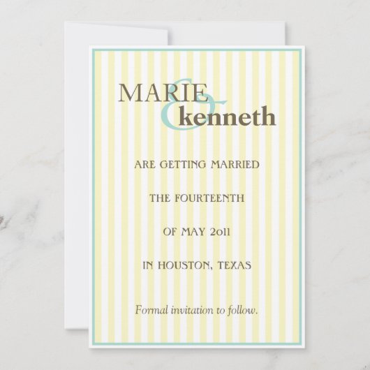 Sla de Sjabloon Datum op Kaart (Achterkant)