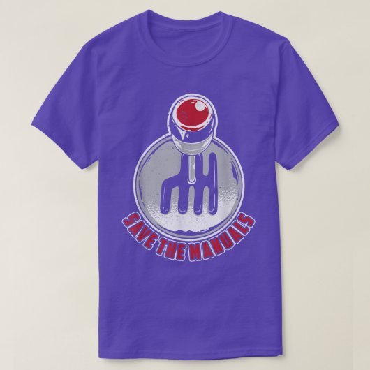  Sla de stekker handmatige transportwagen op T-shirt (Design voorkant)