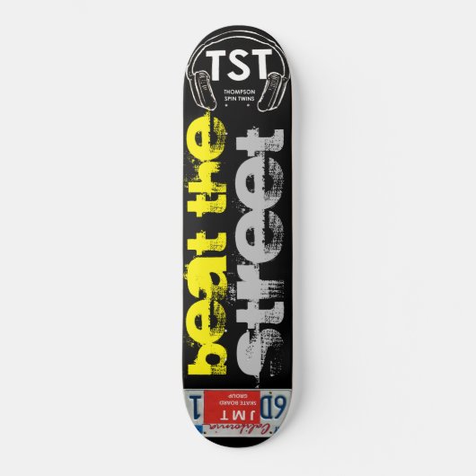 SLA DE STRAAT OVER Skateboard (Voorkant)