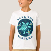 Sla de T-shirt van het Kind van de schildpadden op (Voorkant)