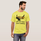 sla de texas prairie kip op t-shirt (Voorkant volledig)