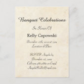 Sla de Vintage Datum op Aankondigingskaart (Voorkant)