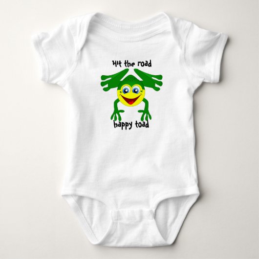 "Sla de weg in, blije pad" Kind T-shirt (Voorkant)