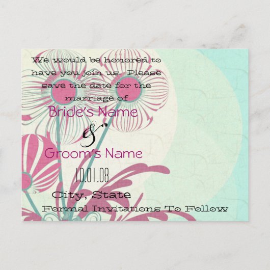 Sla de winnaar van de Date Award op Aankondigingskaart (Achterkant)