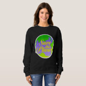 Sla deze planeet activist hippies 70s trui (Voorkant volledig)