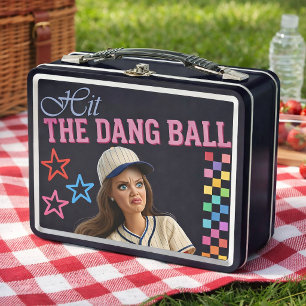 Sla Die Verdomde Bal Funny Baseball Moeder Poppeng