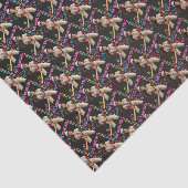 Sla Die Verdomde Bal Funny Honkbal Moeder Poppenge Tissuepapier (Detail)
