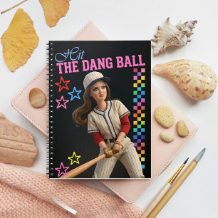Sla Die Verdomde Bal Leuk Honkbal Moeder Poppengez Notitieboek