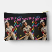Sla Die Verduivelde Bal Funny Baseball Moeder Pop Etui (Achterkant)