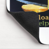 Sla een blad een week op ~ Help de oorlog winnen Muismat (Hoek)