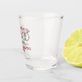 Sla een borrel over We zijn getrouwd Shot Glas (Rechts)